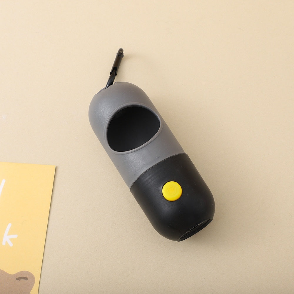 LED Dog Waste Bag Dispenser with Light - Poop Bag Holder