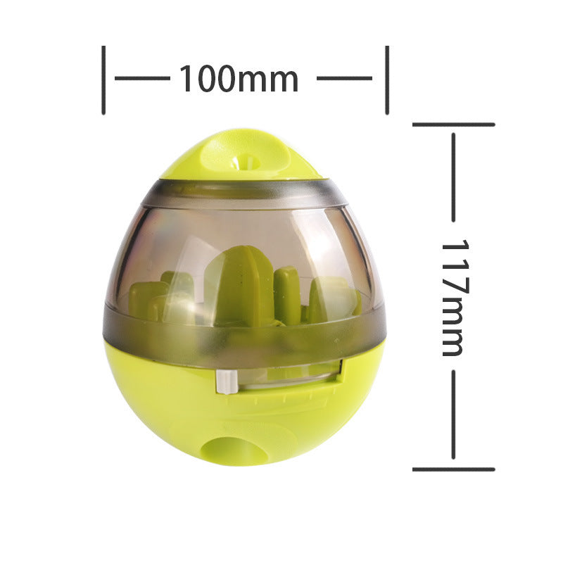 Interactive Slow Feeder Ball - IQ Training Food Dispenser Toy for Dogs & Cats