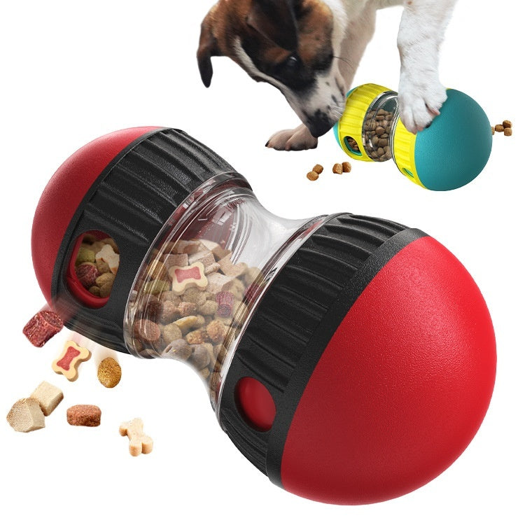 Smart Wobble Ball Dog Treat Dispenser | Interactive Puzzle Toy & Brain Trainer