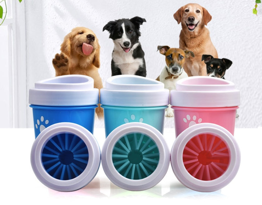 Silicone Dog Paw Cleaner - Portable Pet Foot Washer Cup