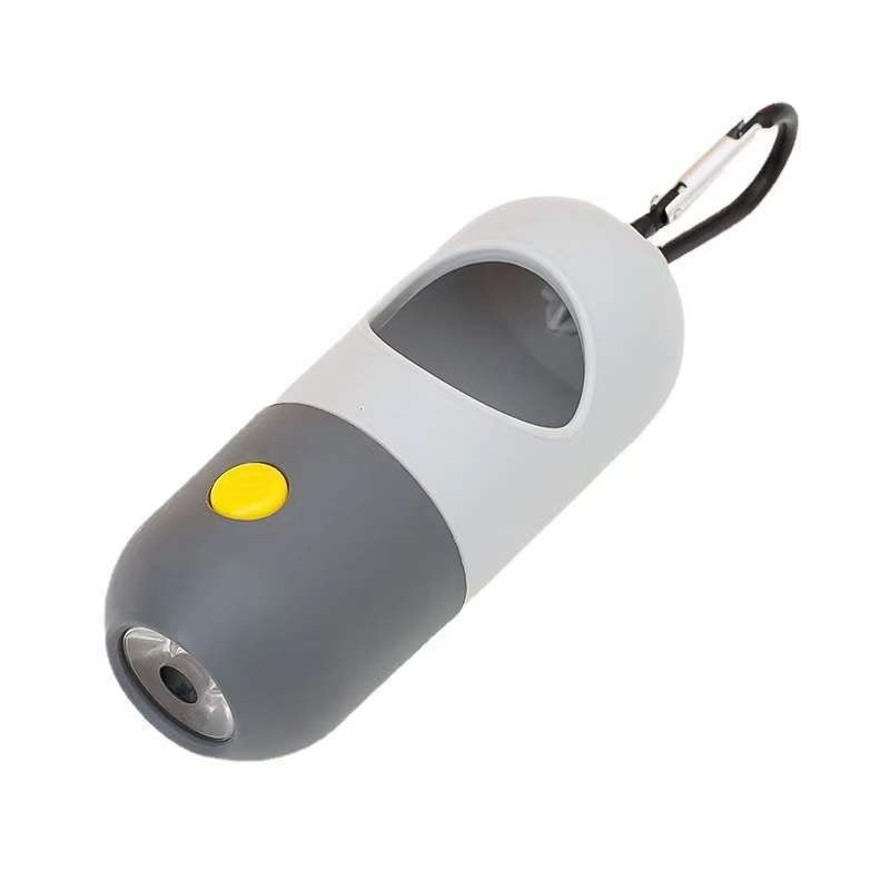 LED Dog Waste Bag Dispenser with Light - Poop Bag Holder