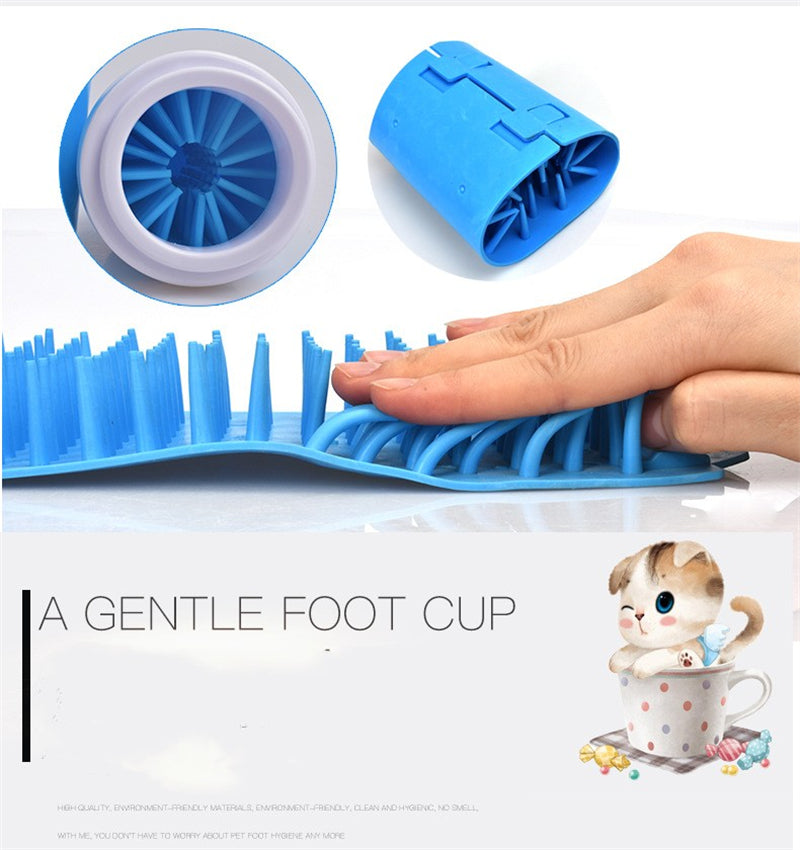 Silicone Dog Paw Cleaner - Portable Pet Foot Washer Cup