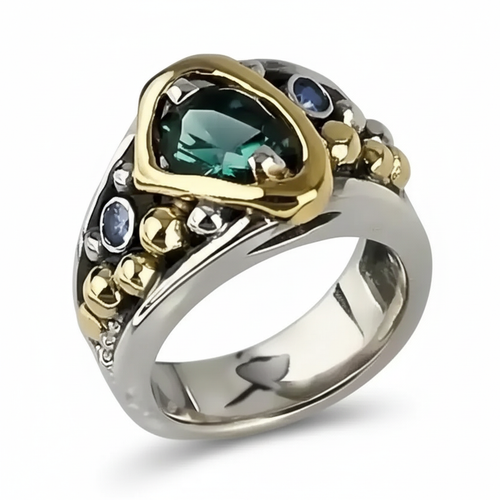 镂空戒指白底产品图