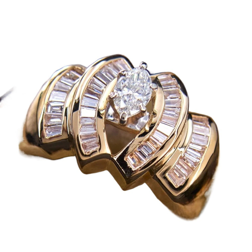 Women's Vintage Fashion Ring Jewelry