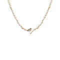 Light Luxury Shell And Butterfly Necklace Sophisticated & Elegant